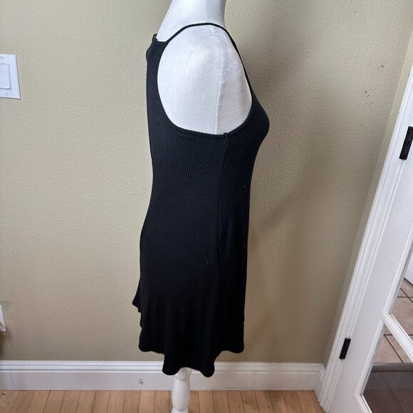 ANTHROPOLOGIE Saturday Sunday Ribbed A Line Halter Mini Short Dress size XS - Picture 7 of 9
